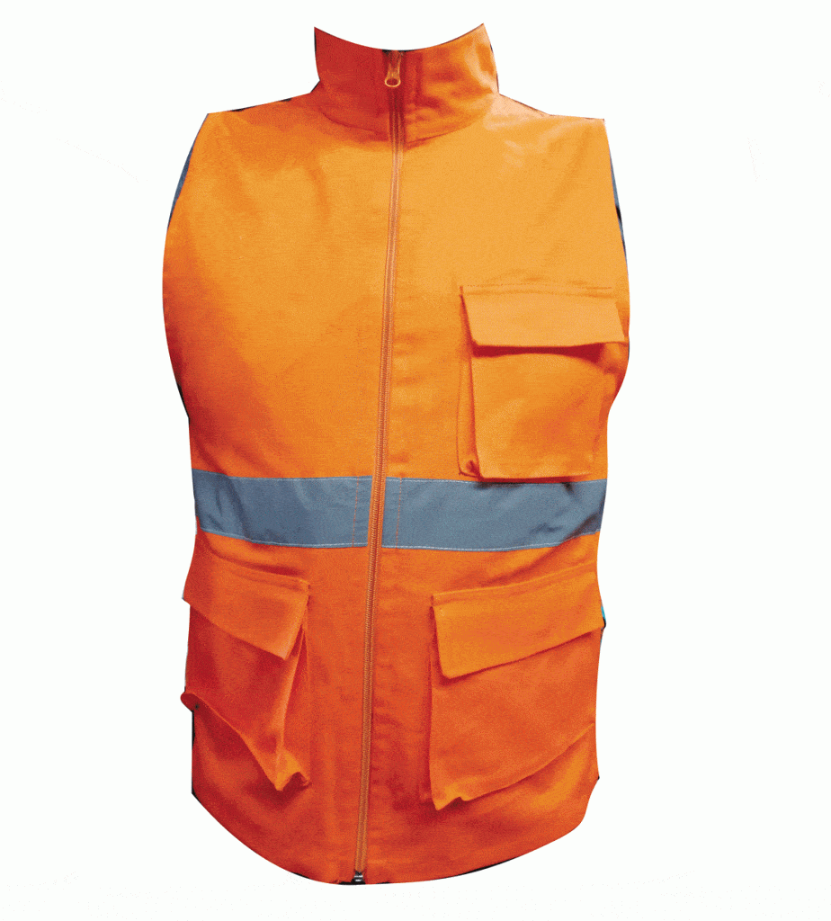 chalecos para hombre naranja