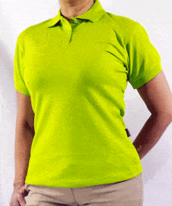 camiseta tipo polo dama