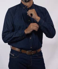 CAMISA INDIGO LIVIANO